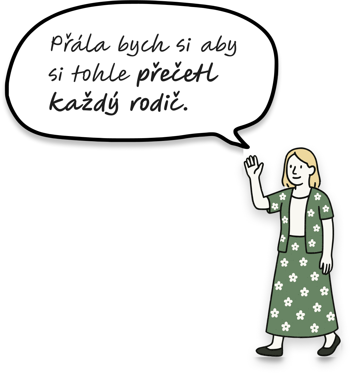 Ilustrace zákazníka