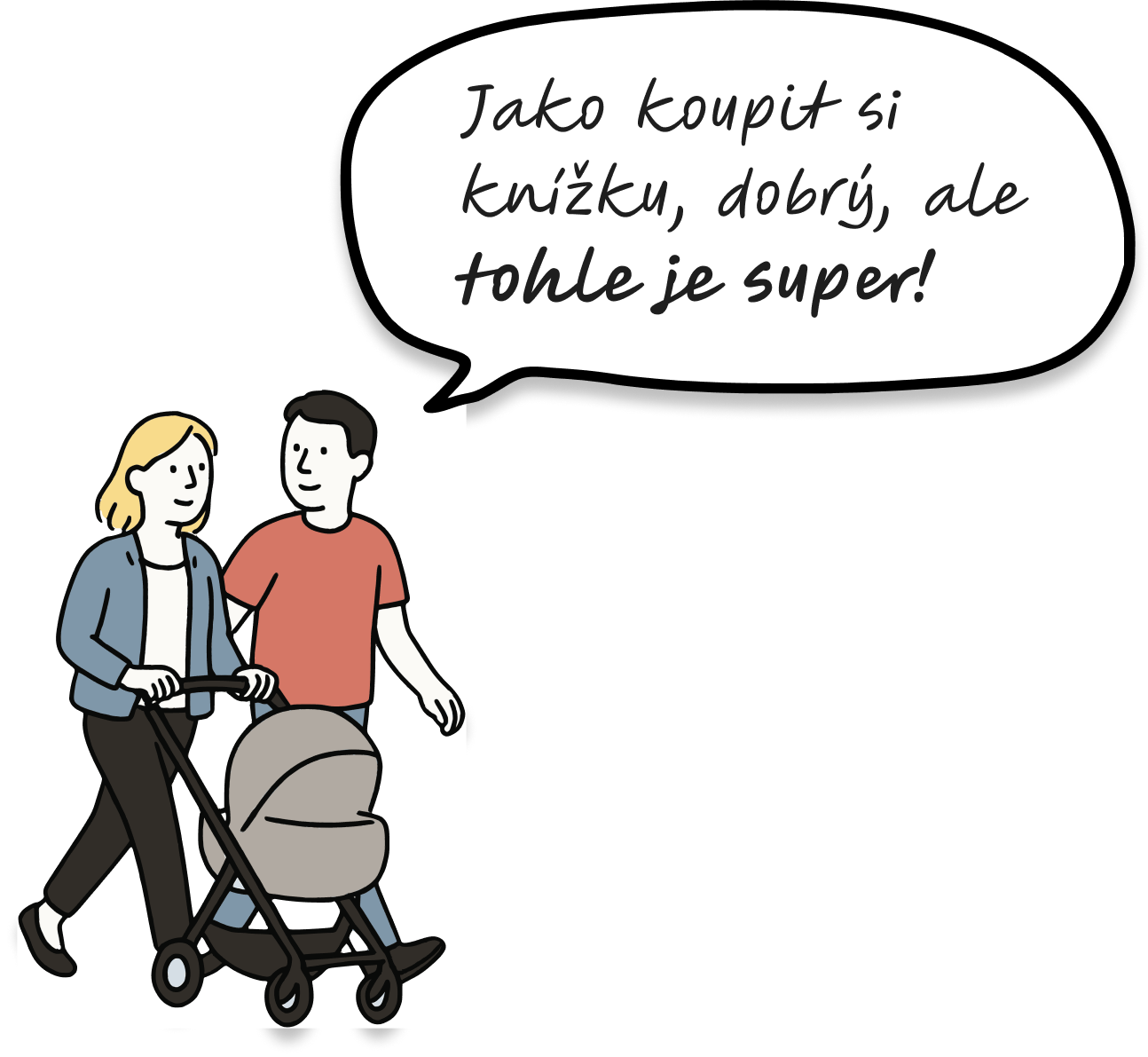 Ilustrace zákazníka