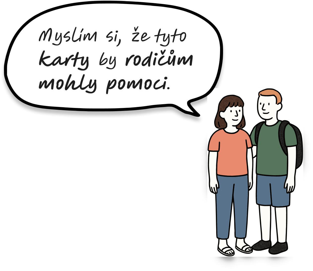 Ilustrace zákazníka