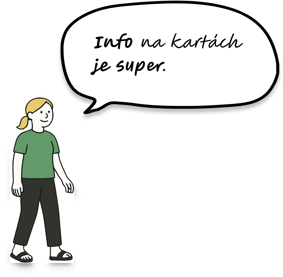 Ilustrace zákazníka